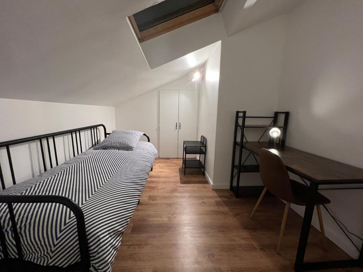 Beau T3 Style Industriel N20 Orly Paris Wifi Underground Industry Apartment La Ville-du-Bois Exterior photo